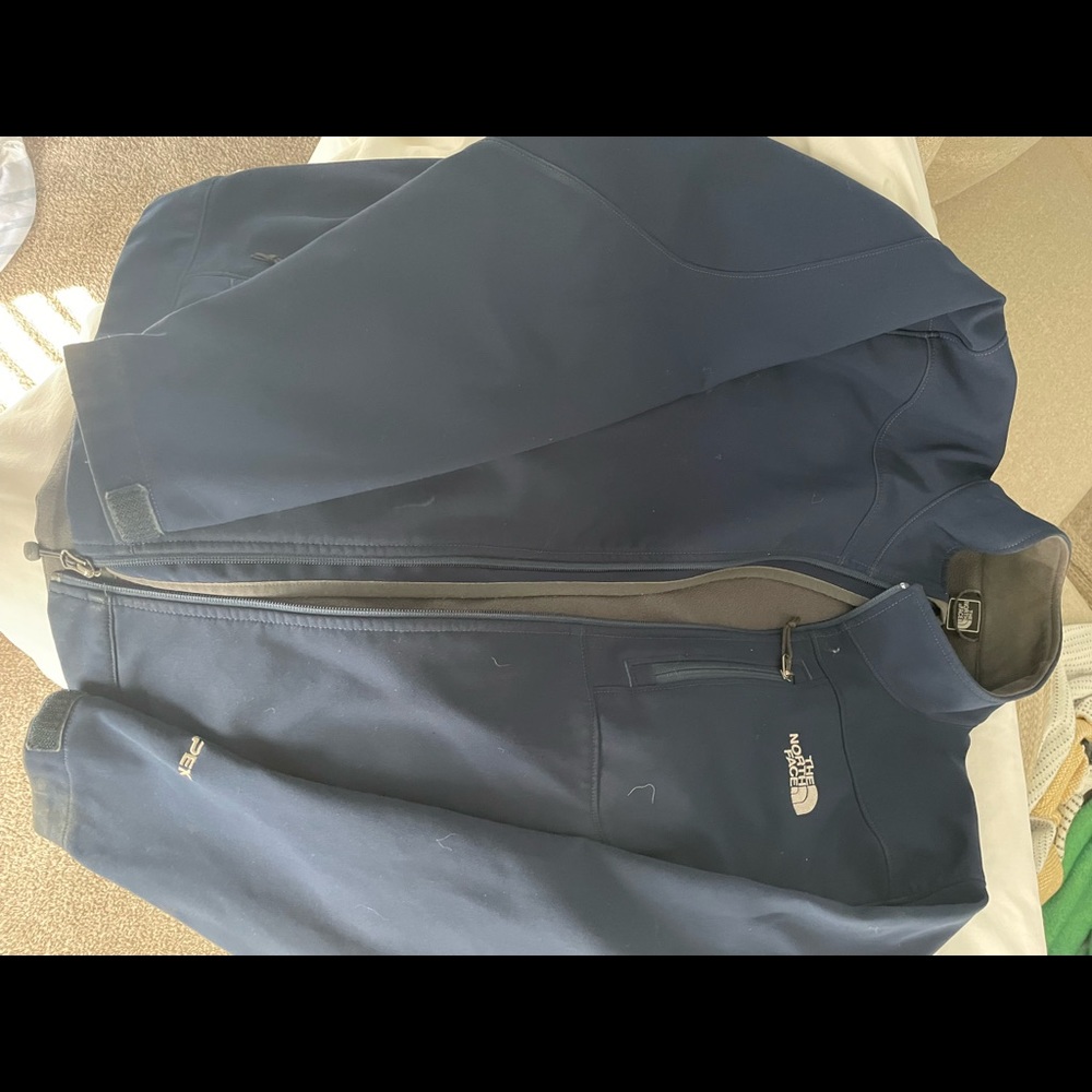 North Face Jacket Large blue